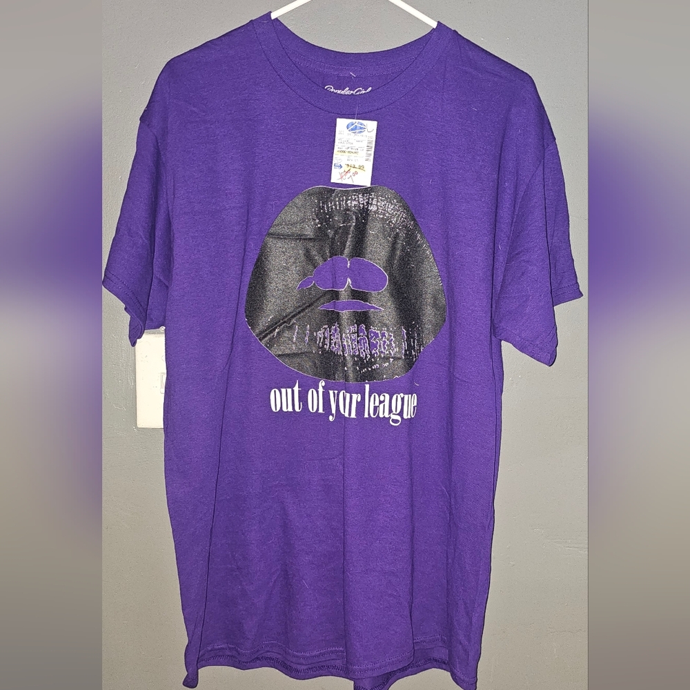 Purple Graphic T-Shirt